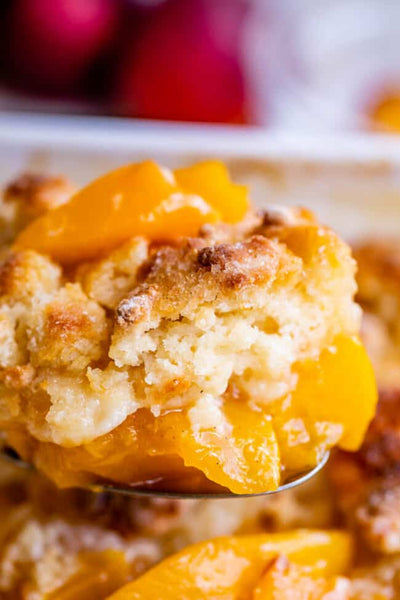 Farm To Table Peach Cobbler