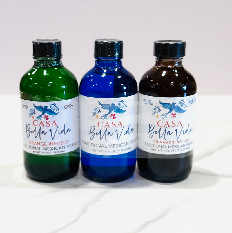 Amazing Mexican Vanilla Trio Set