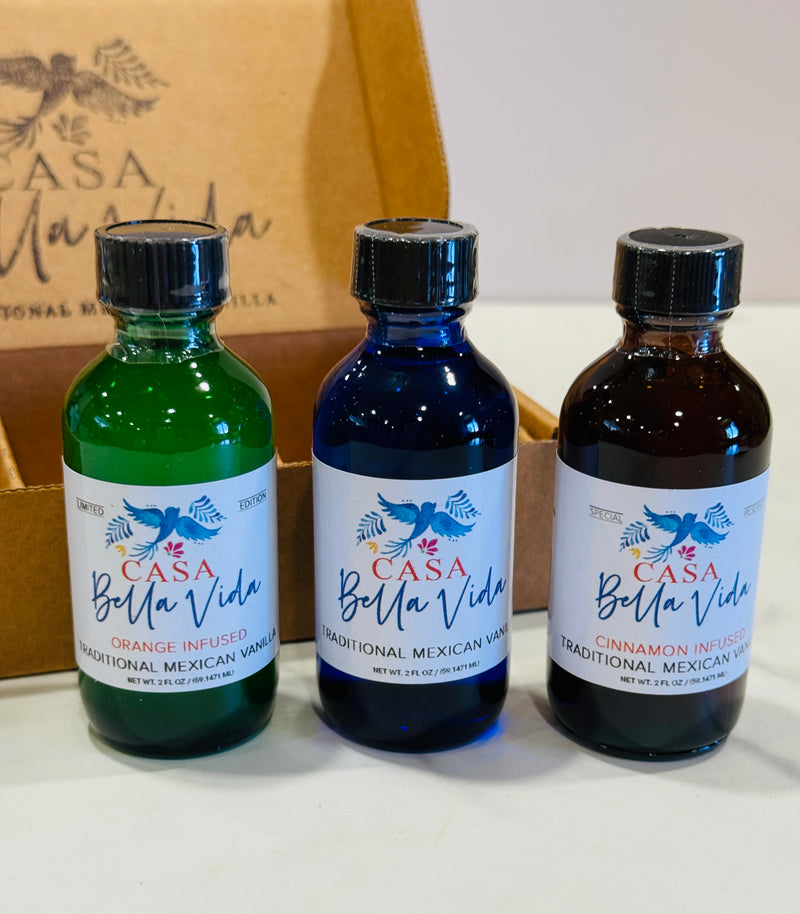 Amazing Mexican Vanilla 2 oz. Trio