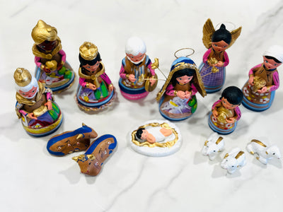 Mexico Nativity - (large) - Multi-Color