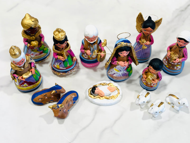 Mexico Nativity - (large) - Multi-Color