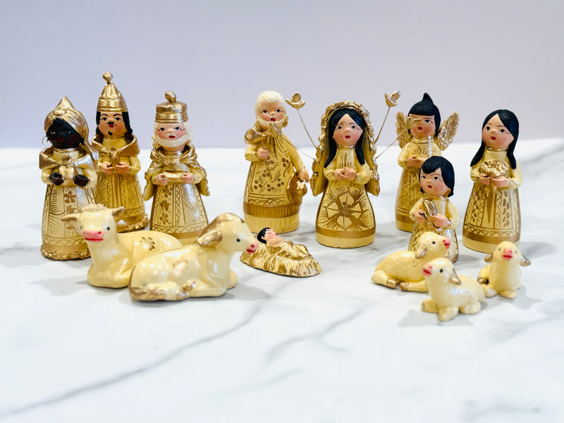 Mexico Nativity (medium) Cream