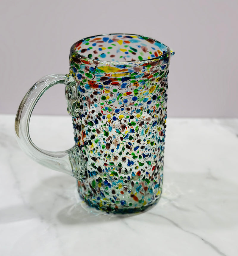 Blown Glass Pitcher - Multi